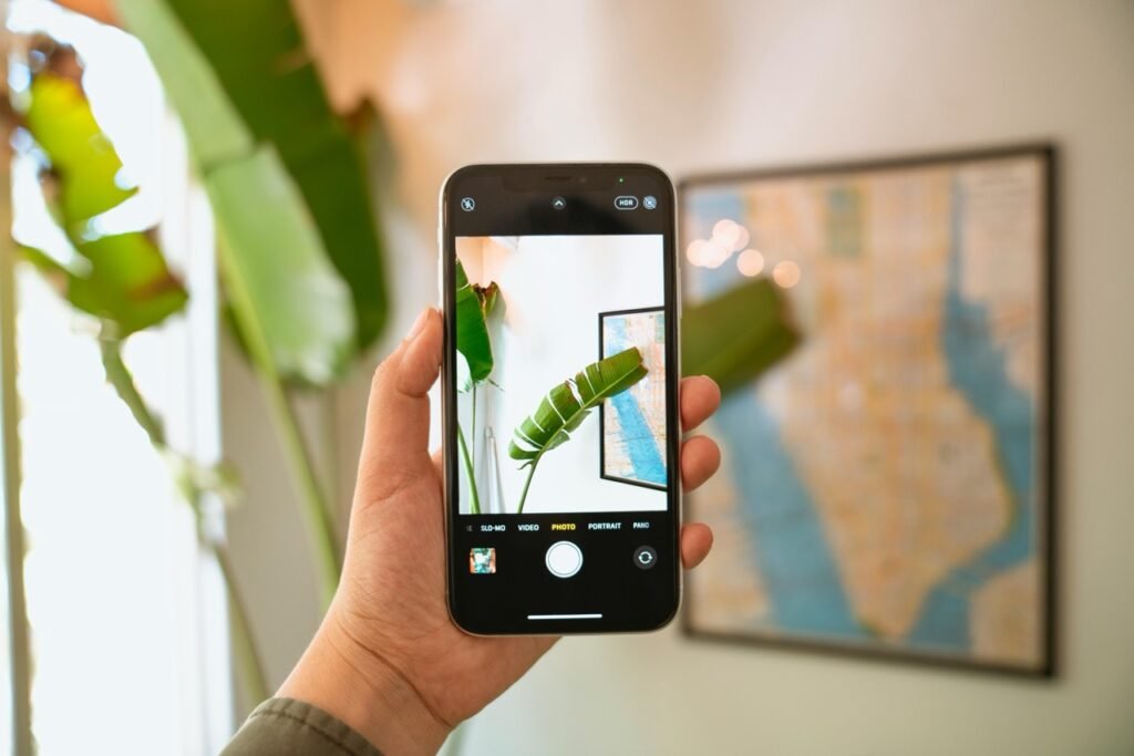 taking photos of apartment